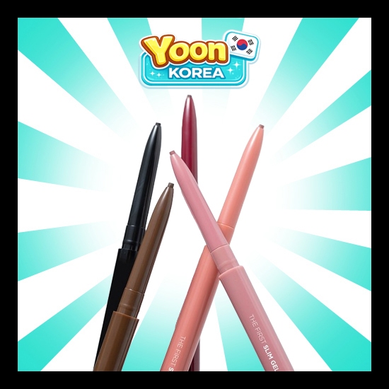 [MERZY] Bút kẻ mắt dạng Gel mỏng đầu tiên 1,5mm Slim High-Adherence (7 màu, 0,05g) Tàu từ Hàn Quốc.