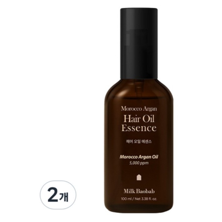 [Milk Baobab] Morocco Argan Hair Oil Essence 100ml | Non-Sticky Water Oil | Shine Soft