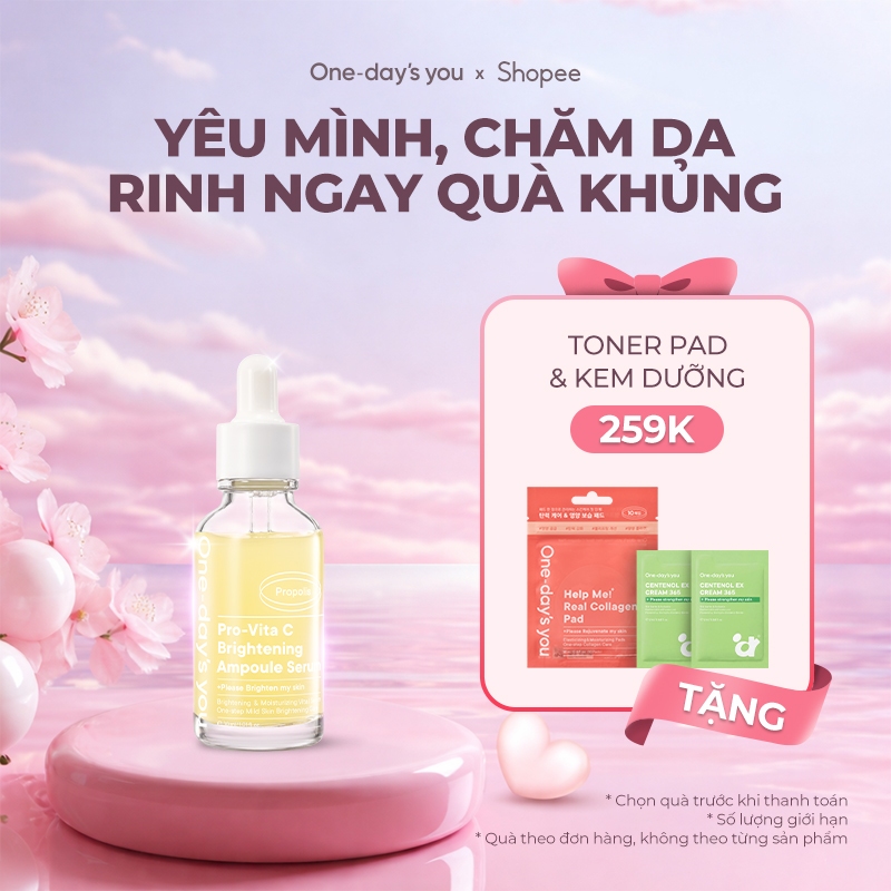 [MUA 1 TẶNG 1][Serum] Serum Vitamin C Trắng Sáng Da/  Chống Lão Hóa Da | ONE DAY'S YOU Pro Vita-C Am