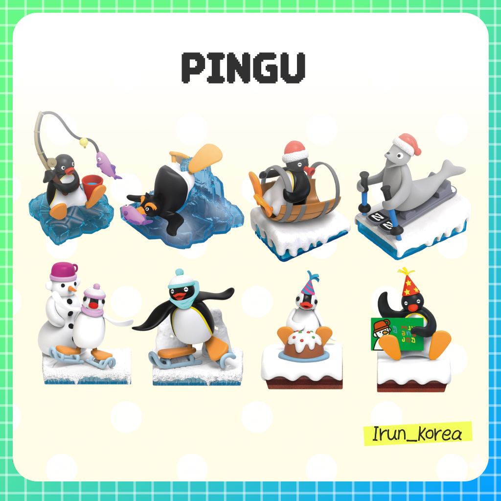 [PINGU] Dòng hình vuông ngẫu nhiên Real Life – Gacha (1 ngẫu nhiên trong 8)