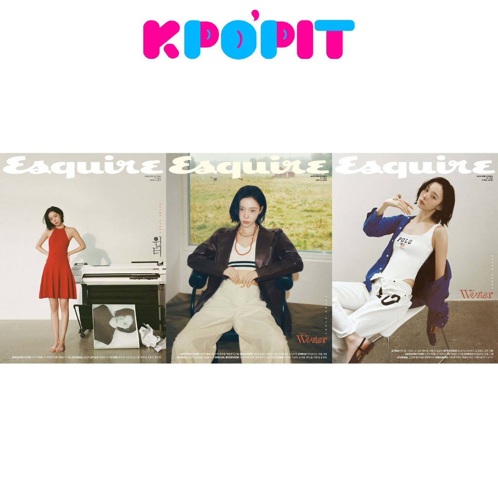 [Tạp chí/Magazine] ESQUIRE 2026.04 (Bìa: aespa - Winter)