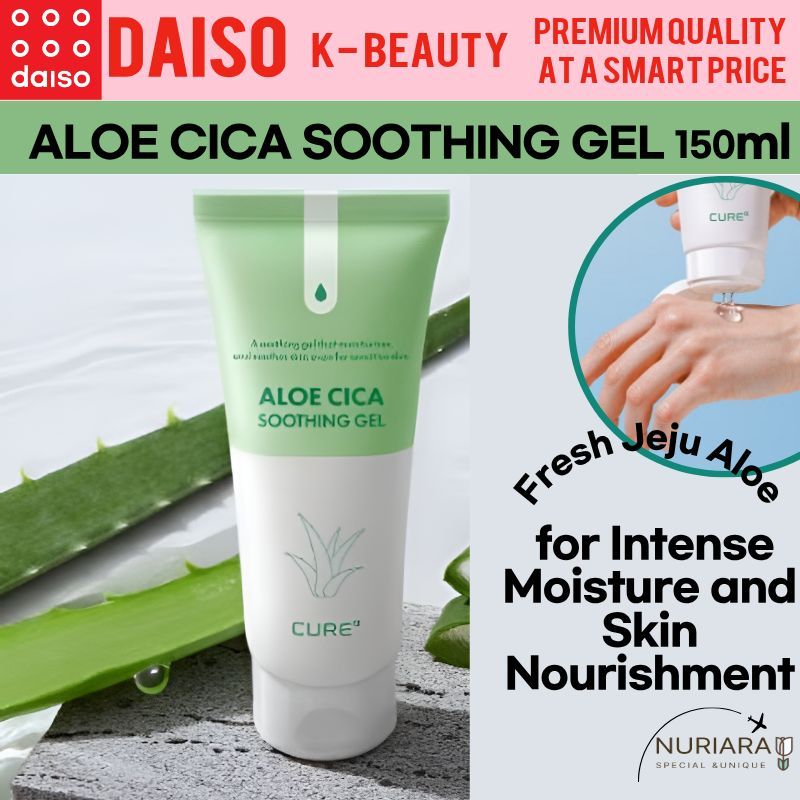 [Kim Jung Moon Aloe] Cure Alpha Aloe Cica Soothing Gel 150ml / lô hội gel làm dịu gel lô hội Hàn Quố