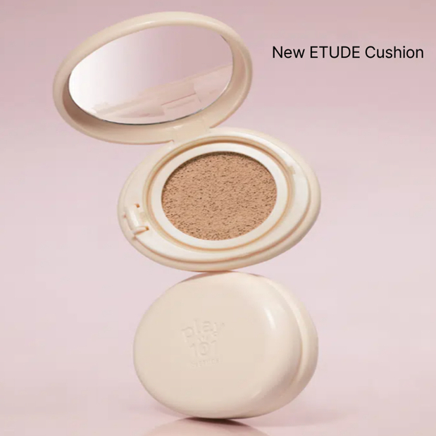 [ETUDE] Cute Pebble Play 101 của ETUDE Slim Layered Cushion 15g (1Pc) SPF 50 + / PA + + +