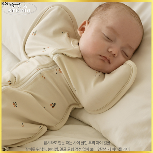 [OUA Studio] Chăn quấn tã cho bé All-Season để ngăn ngừa phản xạ Moro