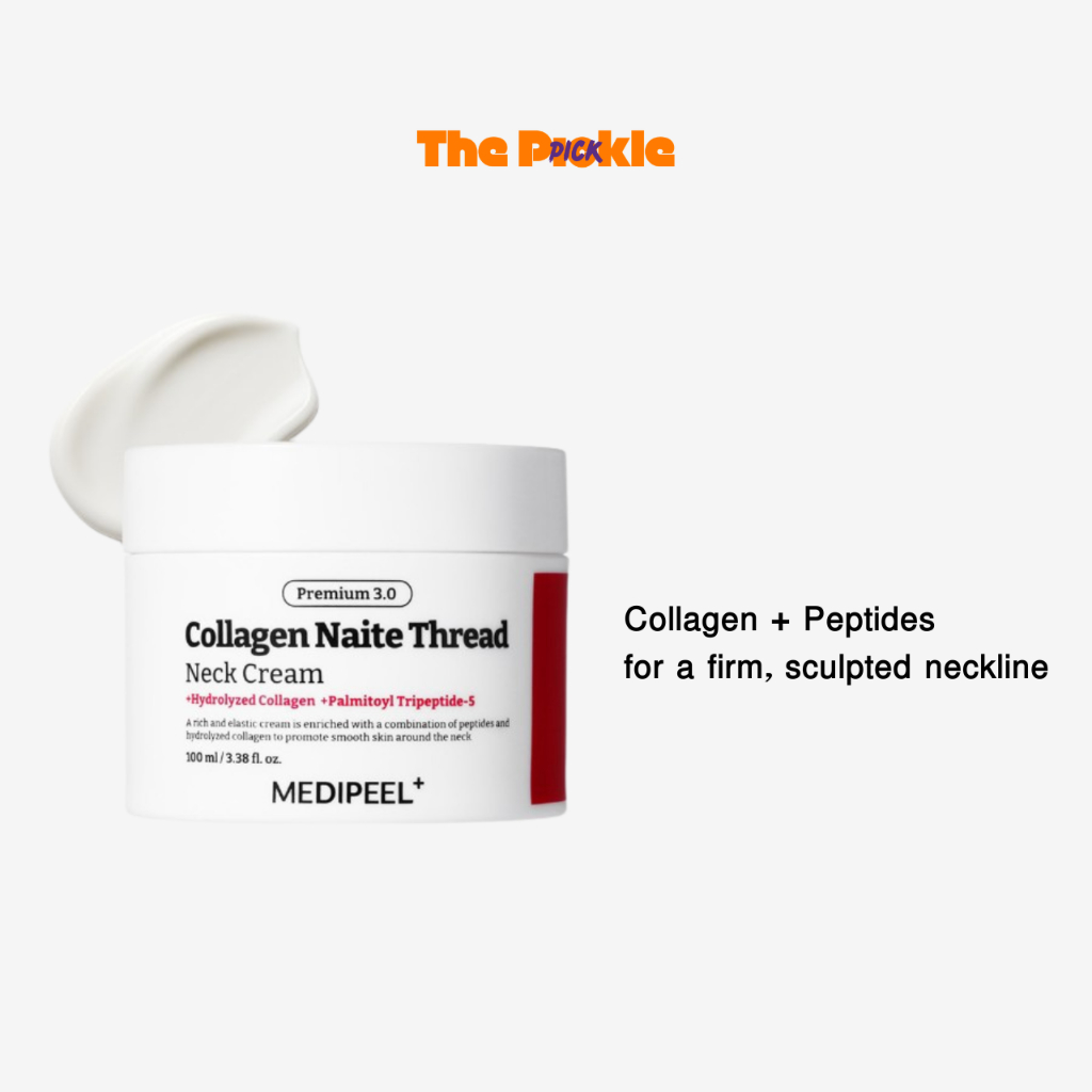 [K-BEAUTY] KEM CỔ CỔ THREAD MEDIPEEL PREMIUM COLLAGEN NAITE 100ml