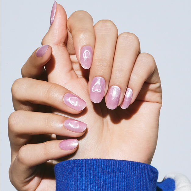 Móng tay Gel bán chữa Ohora Cooing Heart Pink 30 chiếc cần tia cực tím 🇰🇷