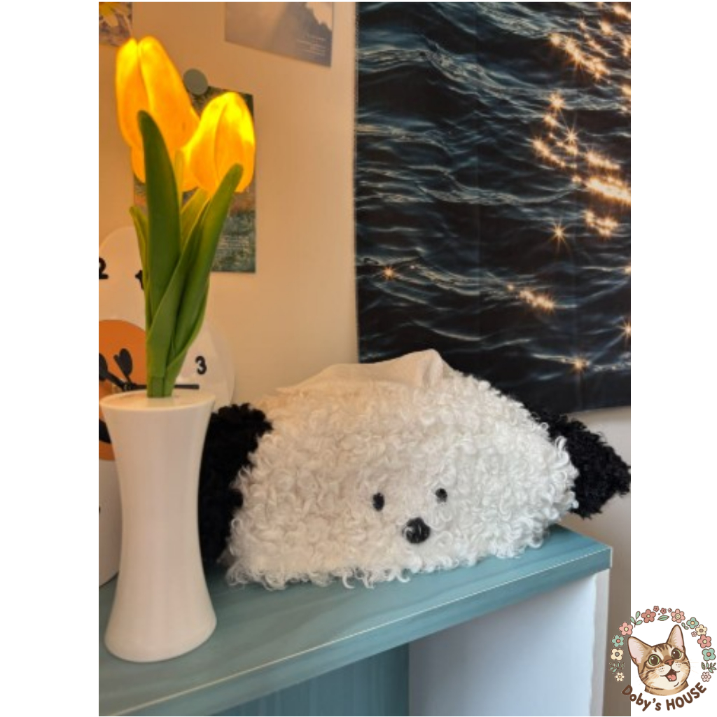 Hộp đựng khăn giấy Fluffy Puppy