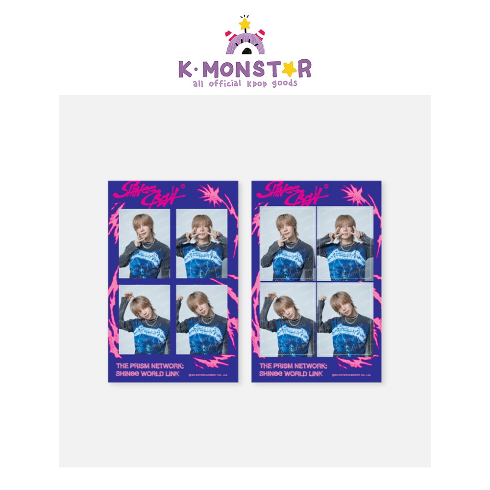 SHINEE 2026 SM ARTIST SEASONS GREETINGS OFFICIAL MD 4CUT PHOTO SET