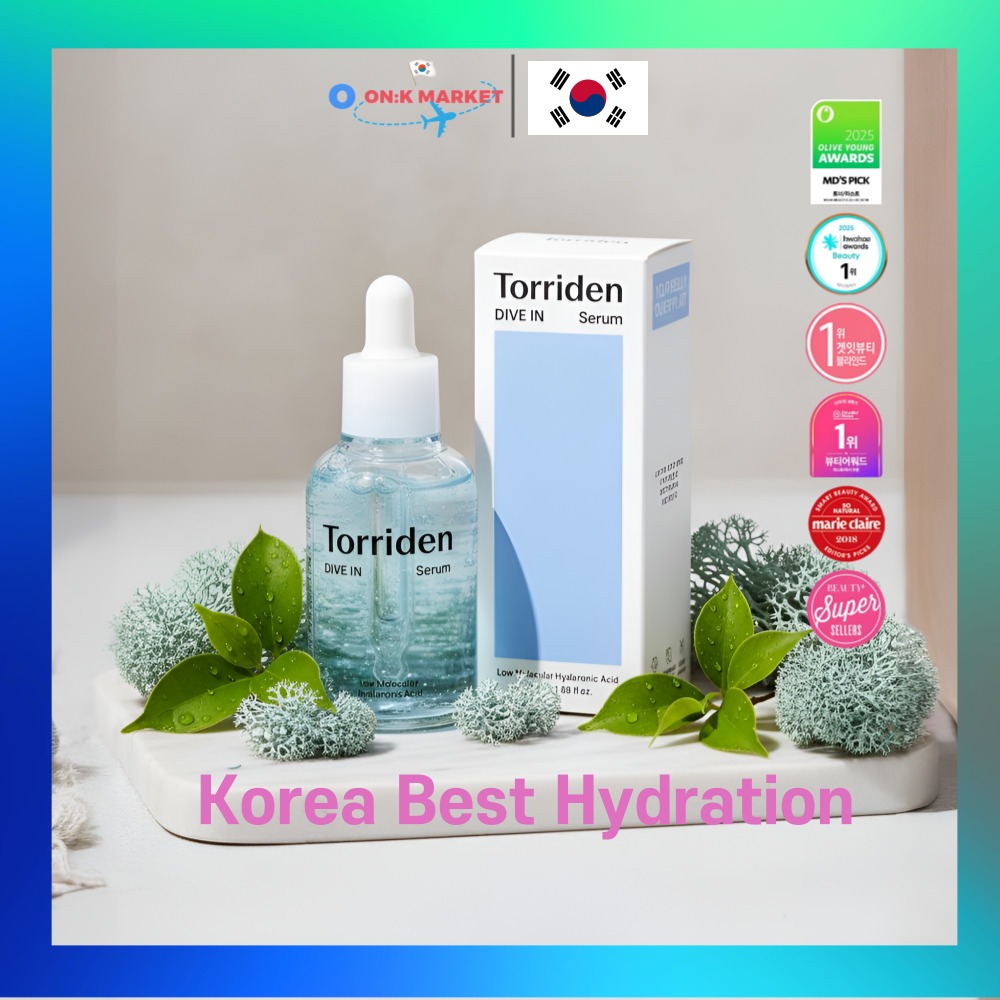 Serum HA phân tử thấp Torriden Dive-In 50ml | Chăm sóc độ ẩm không dính Hàn Quốc