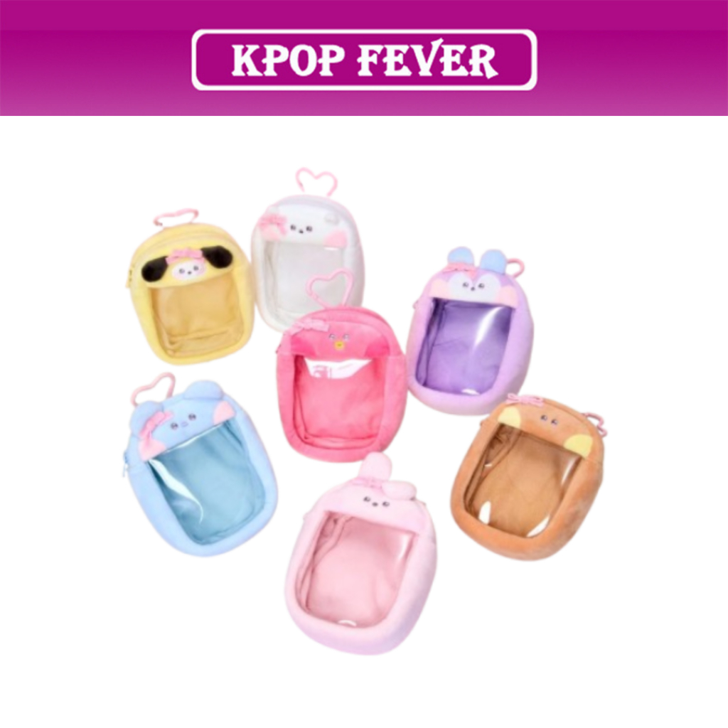 BTS x BT21 [minini RIBBONED U] MD / Clear Bag Charm Pouch