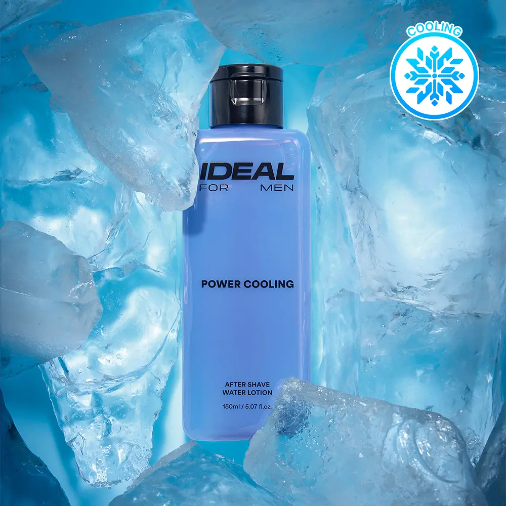 IDEAL FOR MEN Power Cooling After Shave Water Lotion 150ml