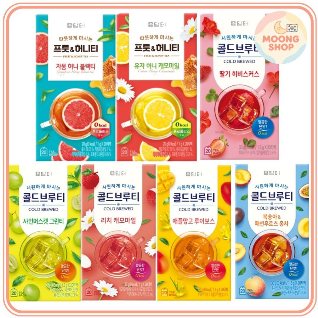 [DAMTUH] Trà pha lạnh 0kcal Hàn Quốc (20T)