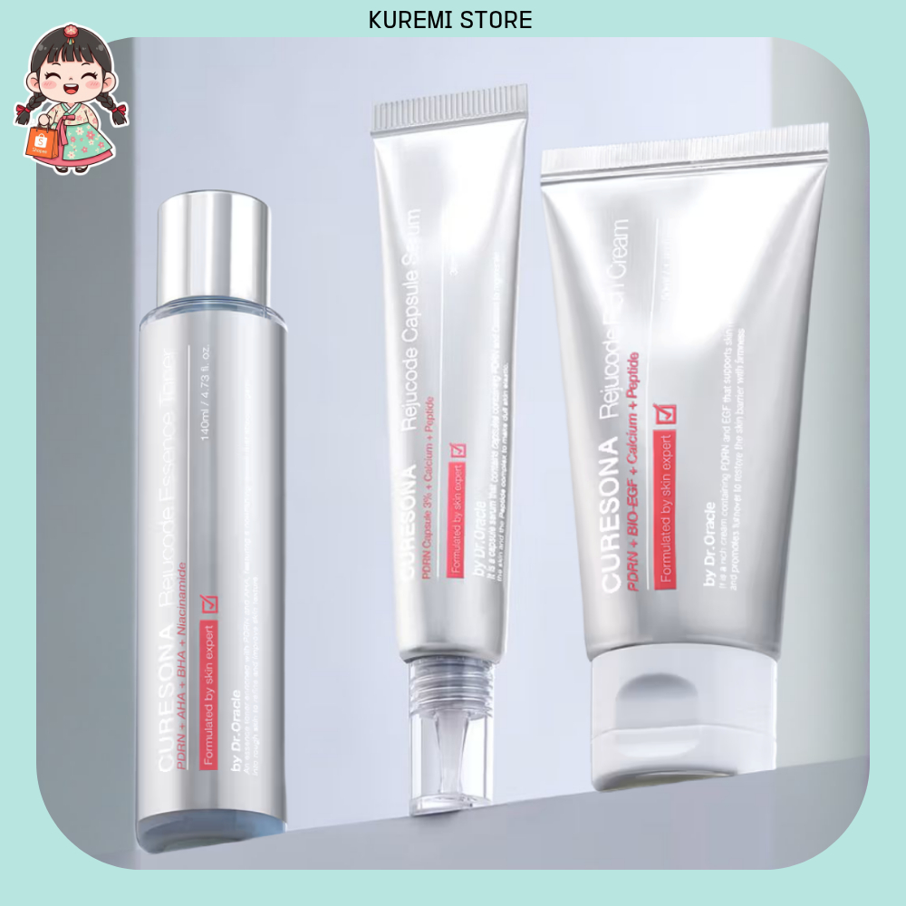 [Dr.Oracle] Căng Mướt: PDRN thực vật, Nước cân bằng, Serum & Kem dưỡng da