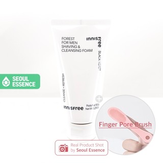 Innisfree Forest For Men Bọt Cạo Râu & Làm Sạch 150g - Sữa Rửa Mặt Hai Chức Năng Loại Bỏ Sebum Và Tạp Chất Từ Da Trong Khi Cho Phép Cạo Râu Nhẹ Nhàng