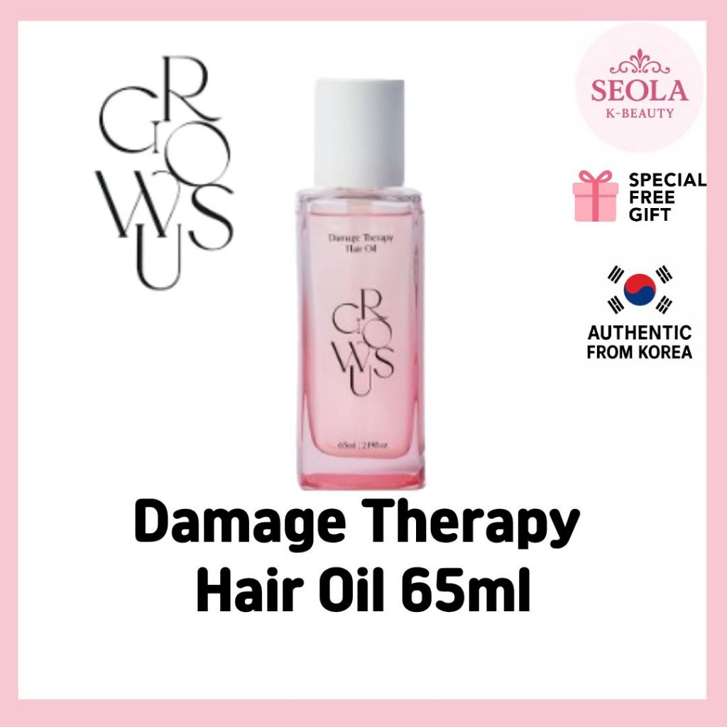 [GROWUS] Damage Therapy Hair Oil / Dầu dưỡng tóc 65ml