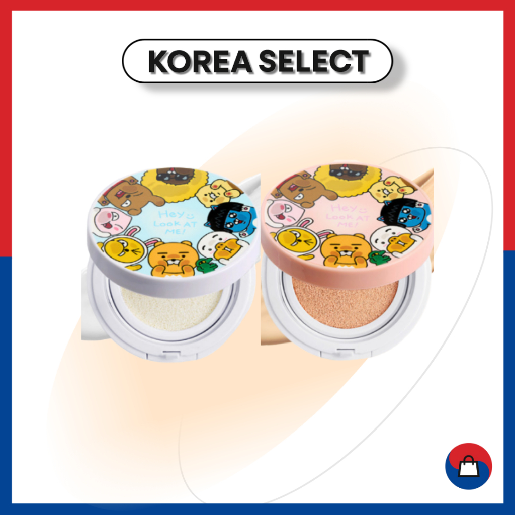 [ESFOLIO X KAKAO FRIENDS] Đệm chống nắng dịu nhẹ Look At Me (Trắng / Be)