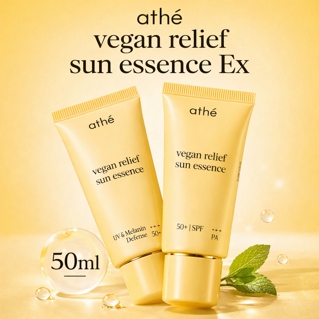 [athe '] Tinh chất chống nắng Vegan Relief EX SPF50 + PA + + + + Kem chống nắng 50ml