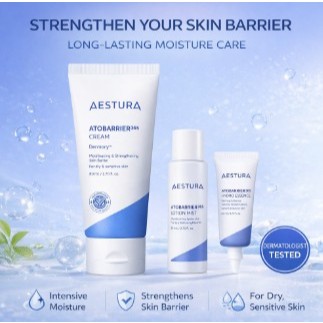 Kem dưỡng ẩm AESTURA Atobarrier 365 80ml Ceramide Barrier cho da nhạy cảm K-Beauty