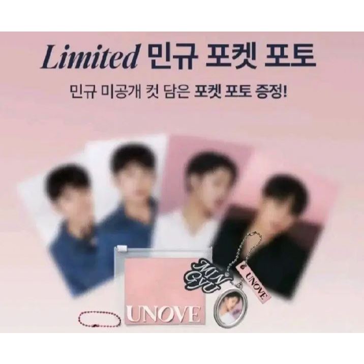 Seventeen MINGYU kèm thẻ ảnh 4 cắt quà tặng đặc biệt