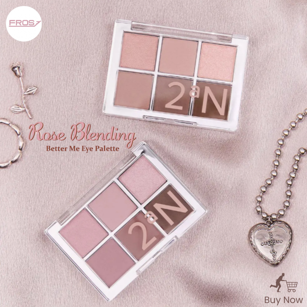 [2aN] Bảng màu mắt Rose Blending Better Me / 19 màu