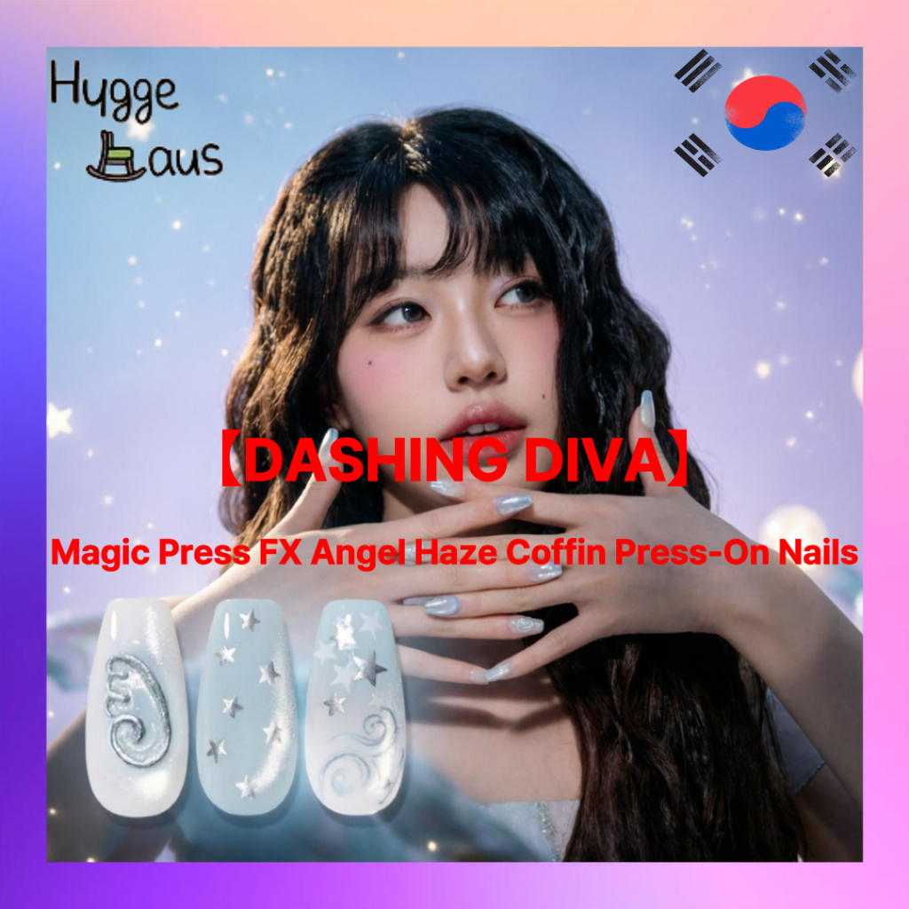 [DASHING DIVA] Magic Press FX Angel Haze Coffin Press-On Nails