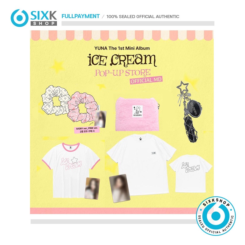 SIXKSHOP✨ITZY YUNA [Ice Cream] POP-UP STORE MD 2