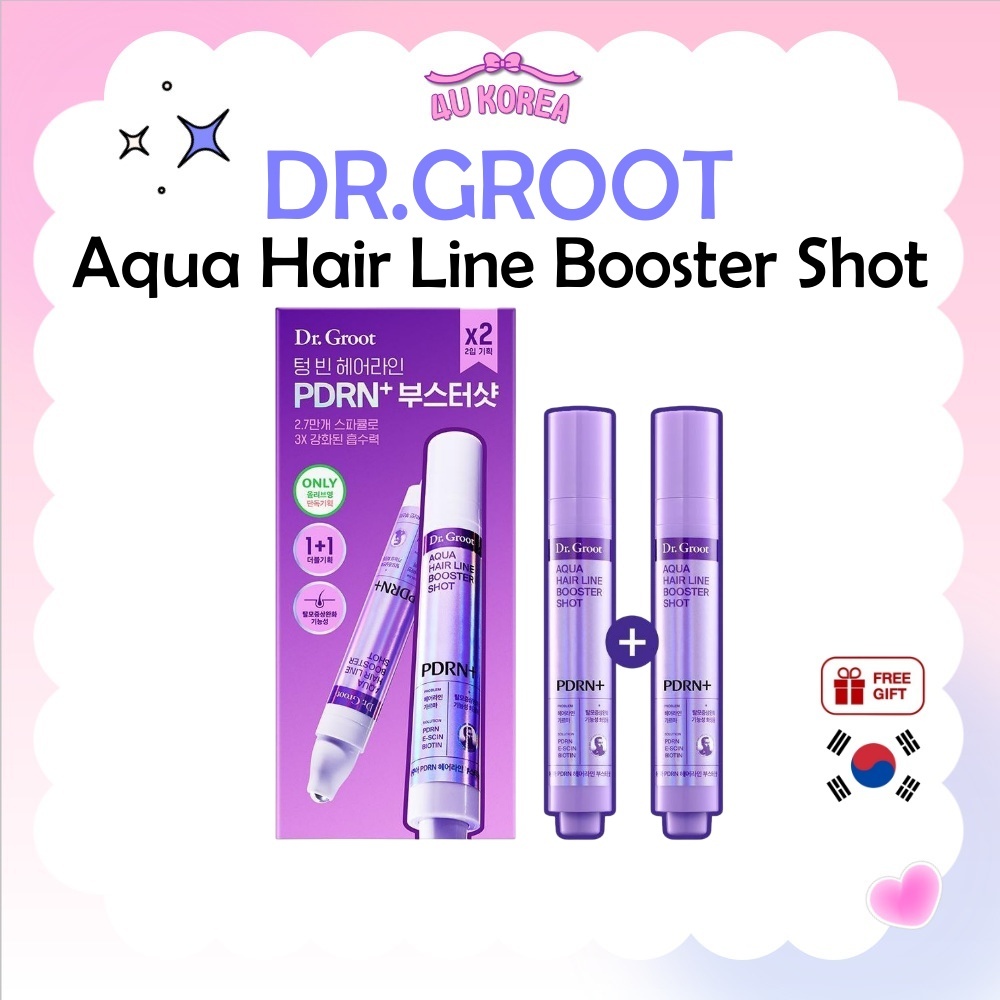 DR.GROOT KUROMI Aqua Hair Line Booster Shot 15ml / K-BEAUTY
