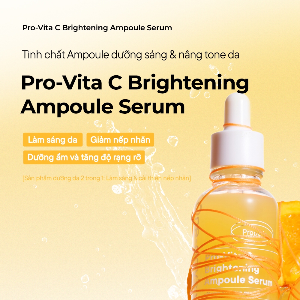 Serum Vitamin C Dưỡng Trắng Mờ Thâm Căng Bóng Da ONE DAY'S YOU Pro Vita-C Brightening Ampoule Serum 