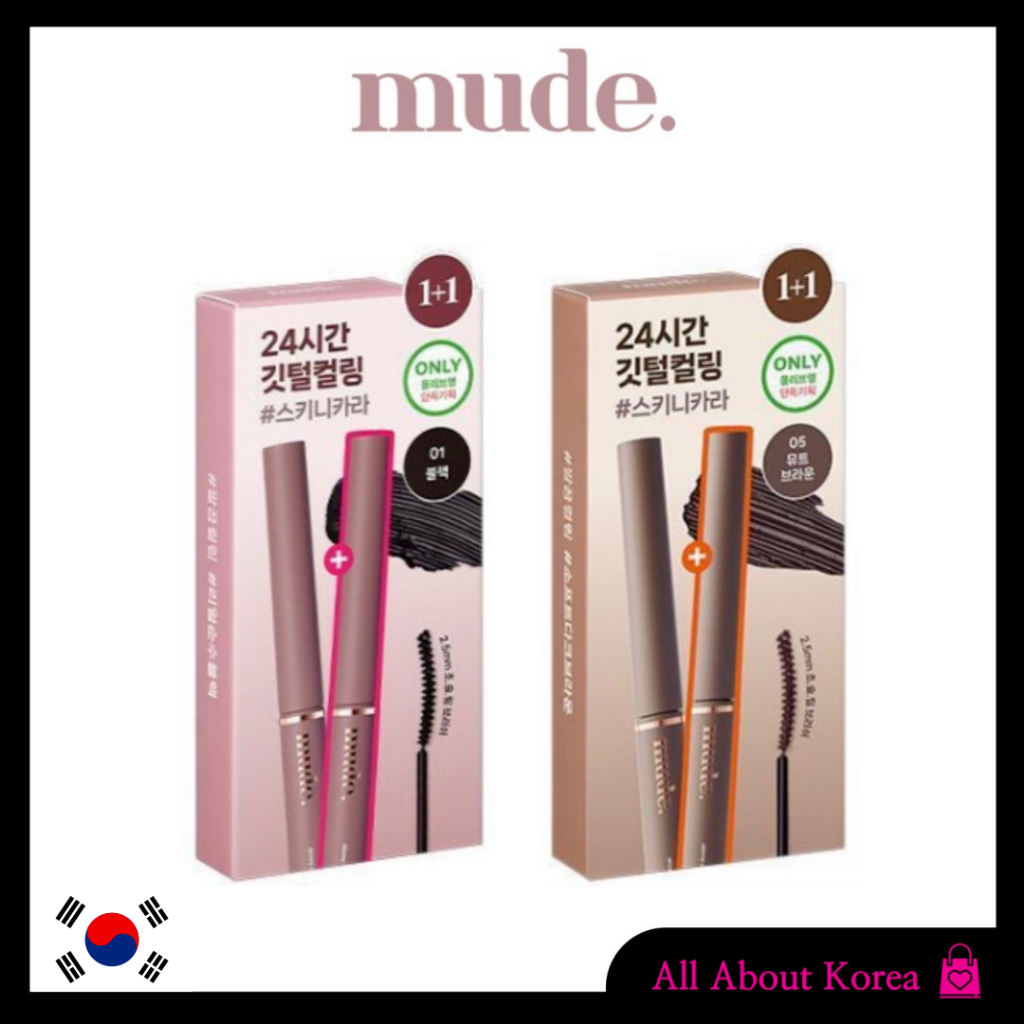 [MUDE]Inspire Skinny Curling Mascara 10colors & Multi-Fixer Mascara 2colors