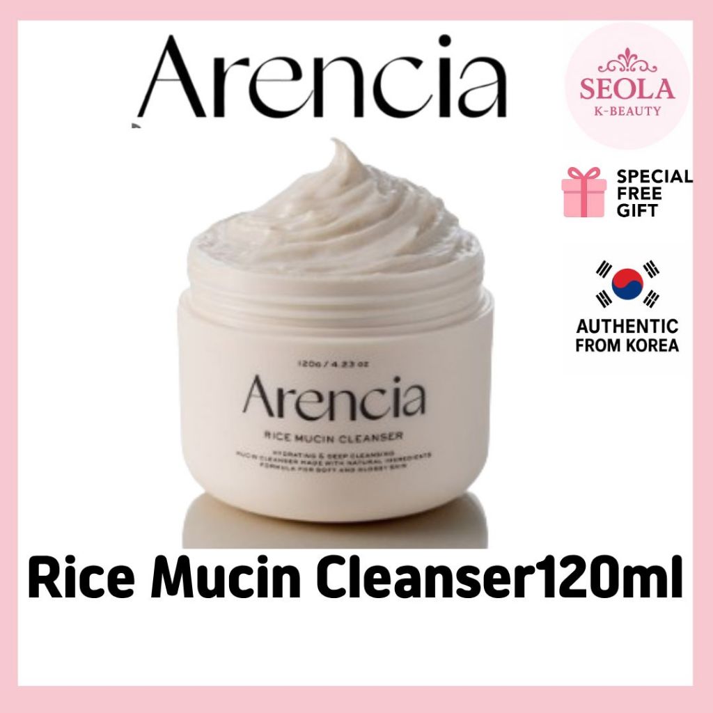 [ARENCIA] Rice Mucin Cleanser / Sữa rửa mặt 120ml