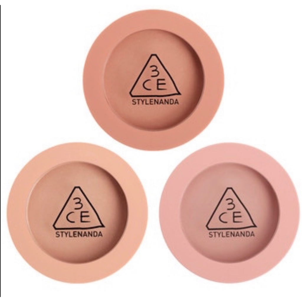 [3CE] Phấn má hồng công thức tâm trạng - Bột ép mềm & mượt (Màu sắc: #Mono Hồng / #Rose Màu be / #Ci
