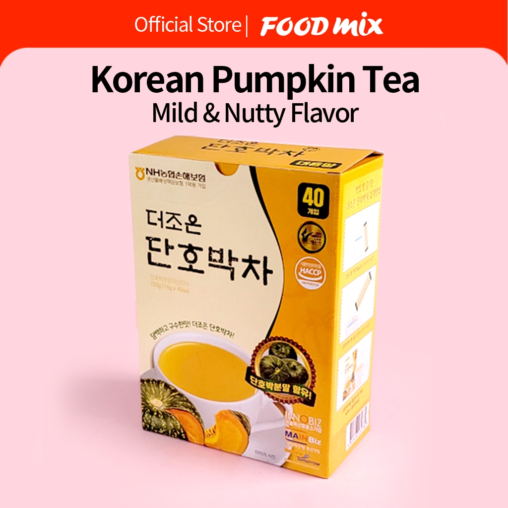 [FOODMIX] Trà bí ngô ngọt Joeun HÀN QUỐC 18g × 40EA (1 hộp) Thực phẩm tốt cho sức khỏe Hàn Quốc | Kh
