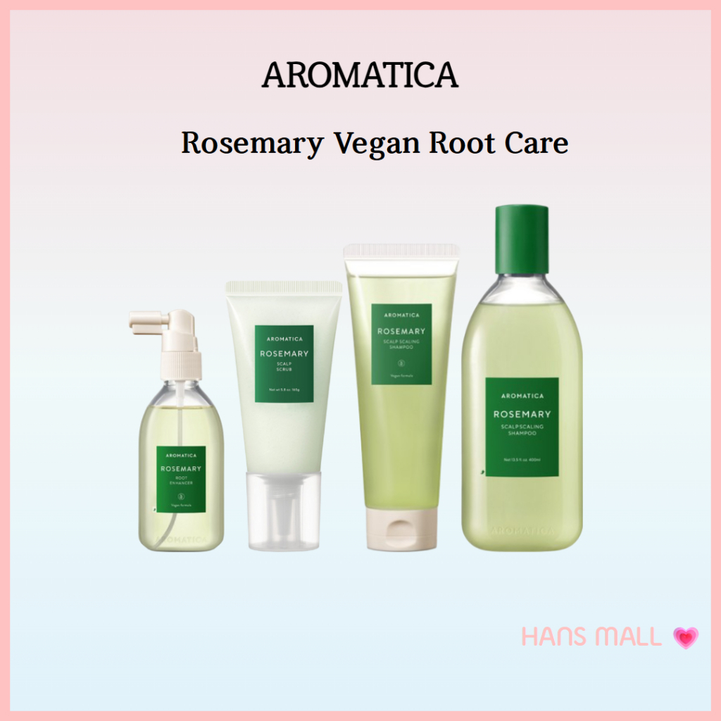 [AROMATICA] Dầu gội trị da đầu hương thảo + Chăm sóc làm sạch sâu + Nhiều lựa chọn | Dầu gội da đầu 