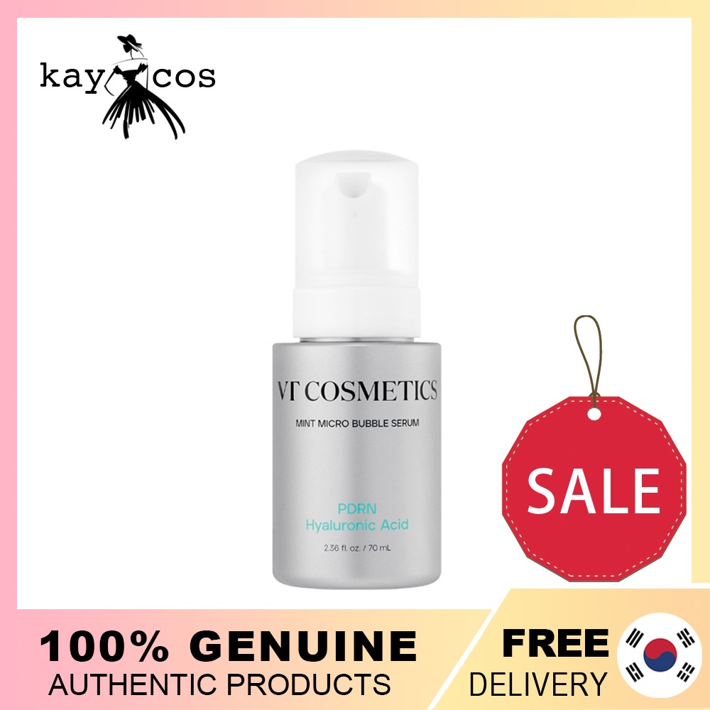 VT Cosmetics PDRN Hyaluronic Acid Mint Micro Bubble Serum 70ml