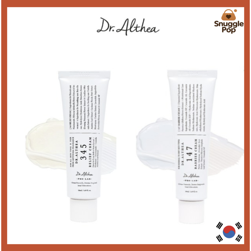 [Dr.Althea] Kem giảm đau 345 50ml / 147 Barrier Cream 50ml / 345 Kem giảm đau Mist 100ml / 60ml