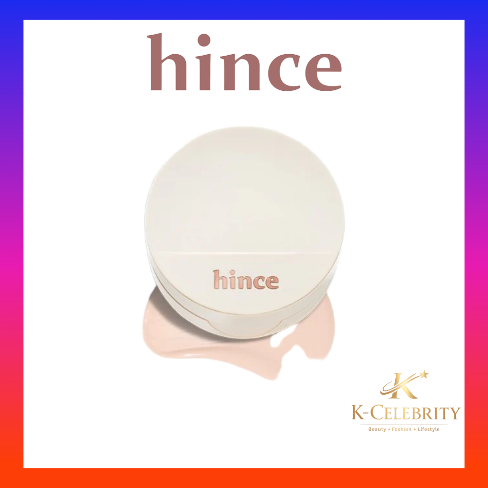 Hince Second Skin Glow Cushion SPF | Kem nền dưỡng ẩm Radiant Cushion (Có nạp lại)