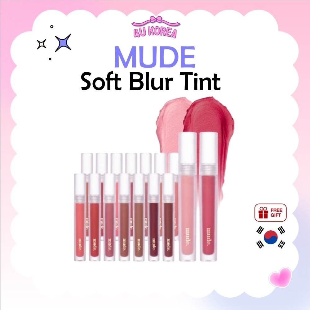 MUDE Soft Blur Tint 3g - 14 Màu / K-BEAUTY