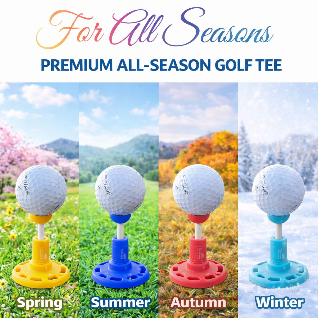 ICheck Stay Đo khoảng cách Golf Tee 1 giây Tee Up mà không cần chèn, Tee Shot Right Away