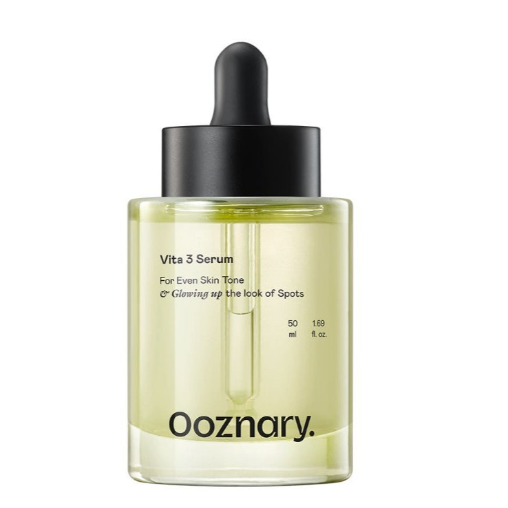 Ooznary White Gun Vita 3 Serum 50ml Brightening Facial Serum Chăm sóc Vitamin Even Skin Tone Blemish