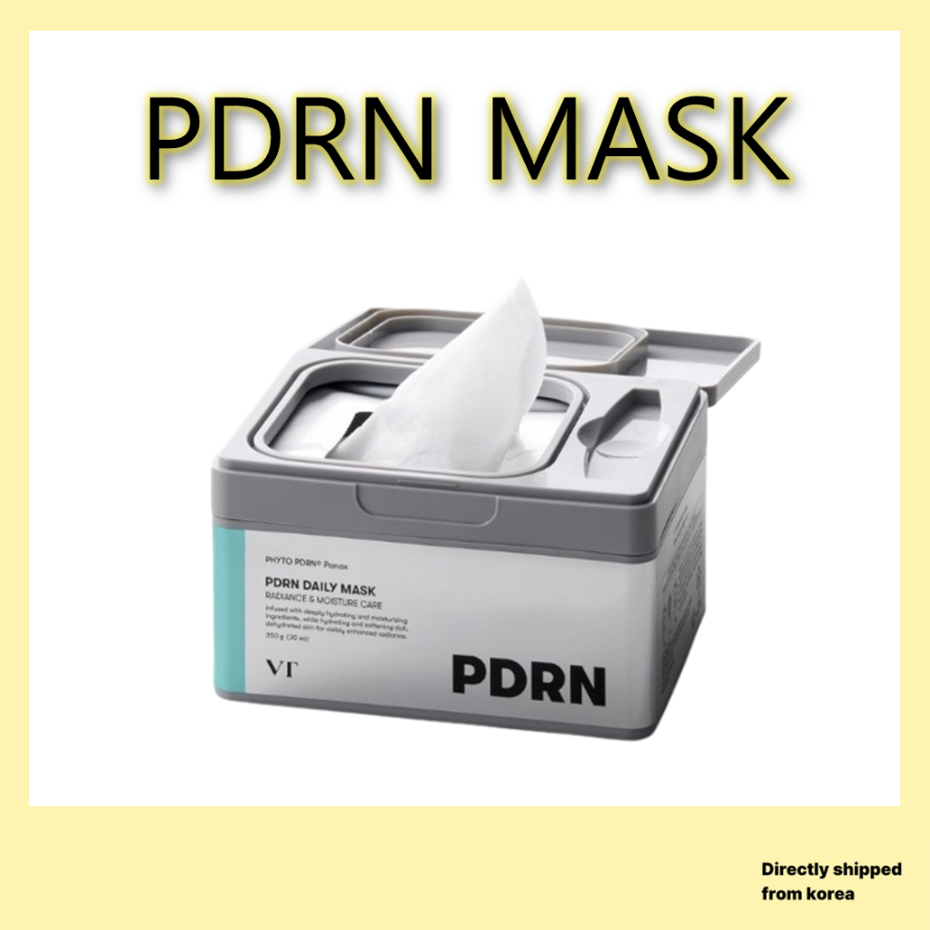 VT COSMETICS PDRN Mặt nạ hàng ngày 30 tờ Mặt nạ dưỡng ẩm thuần chay