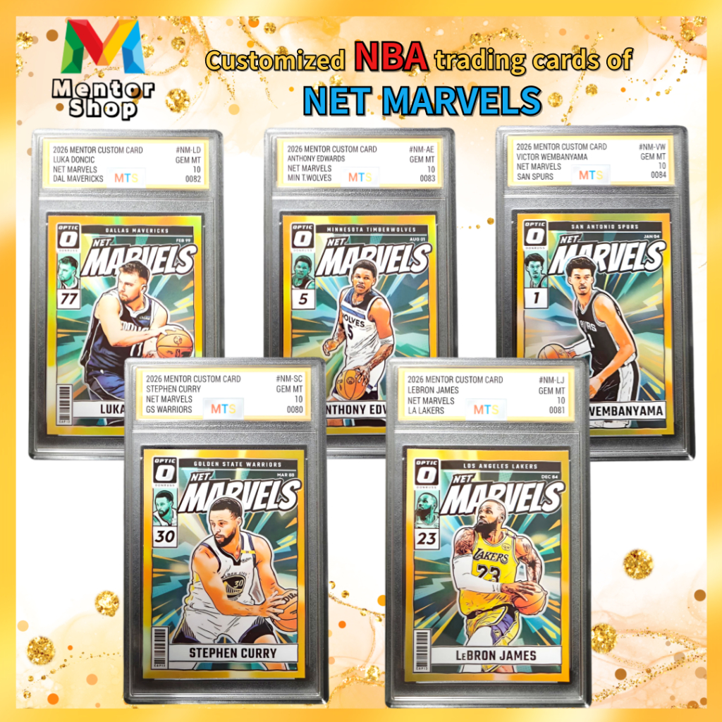 [Cửa hàng cố vấn] ✨ Stephen Curry LeBron James Luka Doncic Anthony Edwards Victor Wembanyama Lưới th