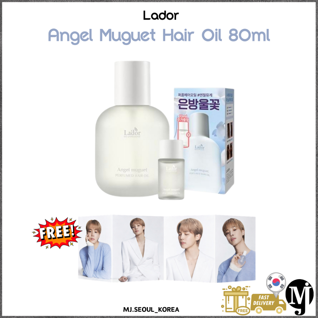 Dầu Tóc Lao Động 80ml + Mini 10ml (+ BTS Jimnin 's Photocard)