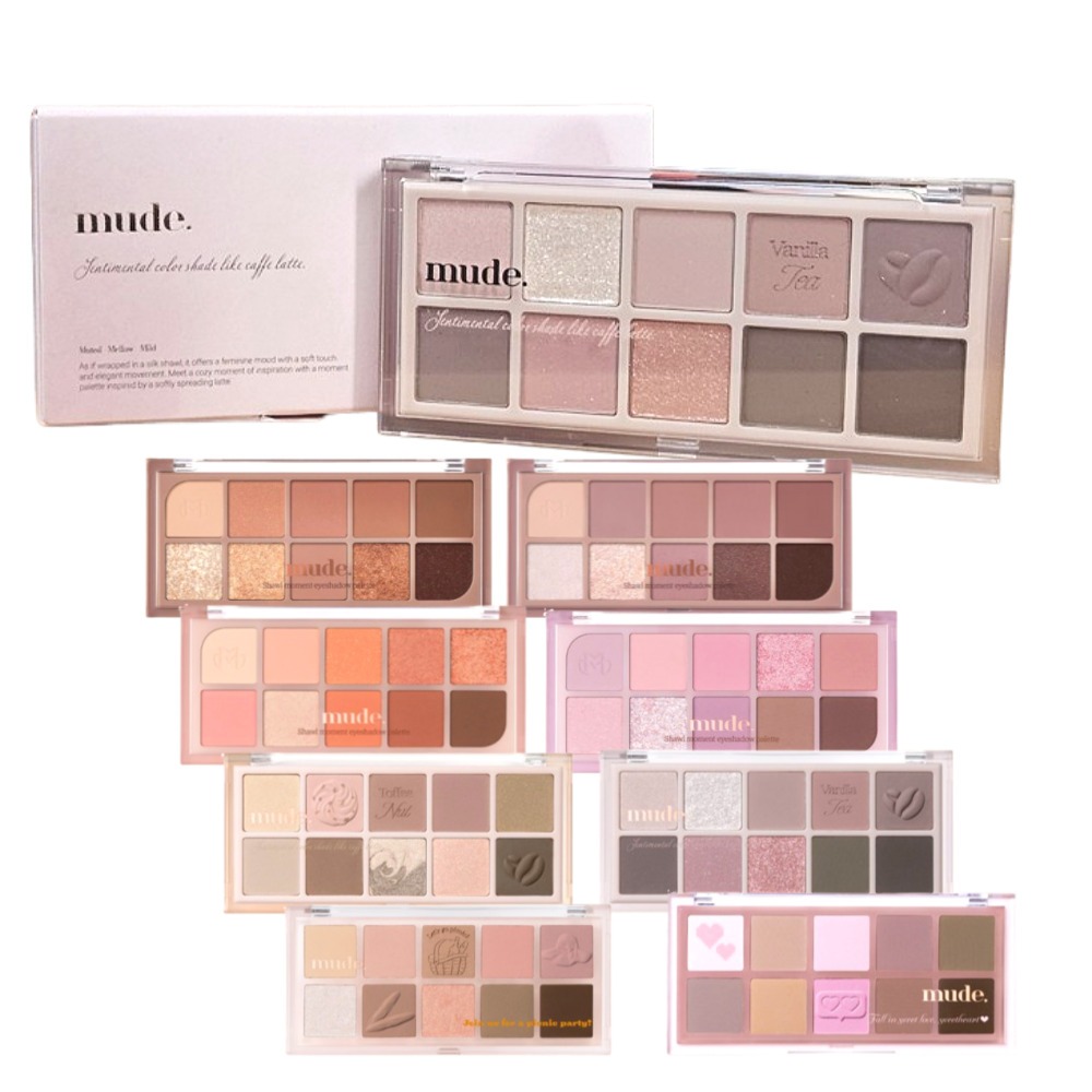 [mude] Bảng phấn mắt Shawl Moment 8 màu