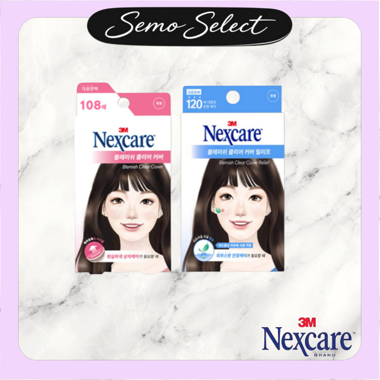 Nexcare l Blemish Clear Cover Acne Patches / Clear Cover Relief / Patch Relief / Patch Care