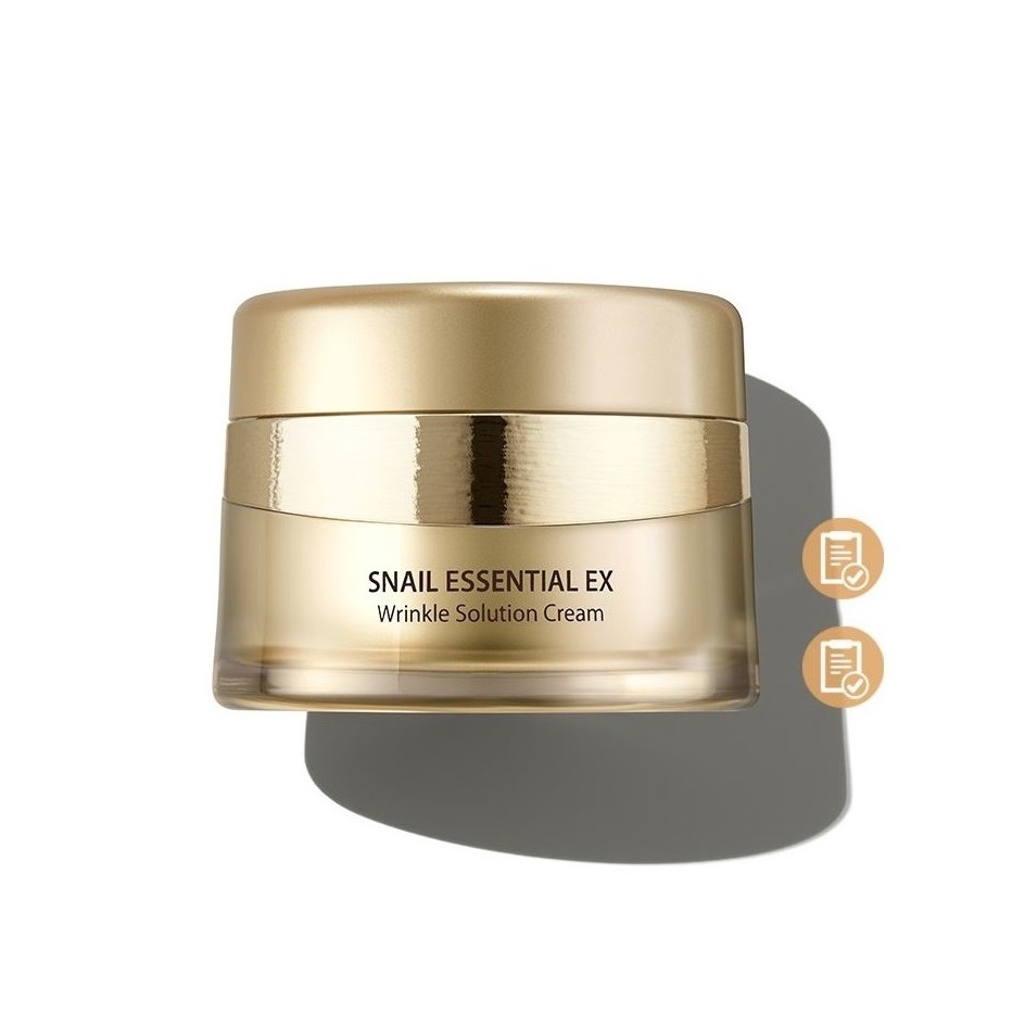 [THE SAEM] Snail Essential EX Wrinkle Solution Cream 50ml