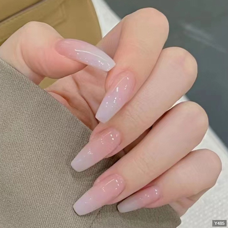 Móng Tay Giả Nail Box Đính Đá Đính Charm Kiểu Dài Màu Hồng Đen ORI ACCESSORIES ZX10 | BigBuy360 - bigbuy360.vn