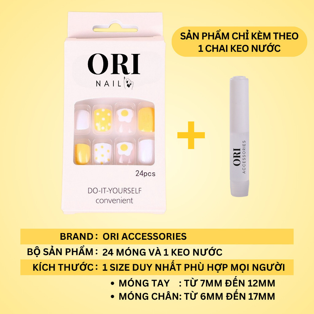 Móng Tay Giả Nail Box Đính Đá Đính Charm Kiểu Dài Màu Hồng Đen ORI ACCESSORIES ZX19 | BigBuy360 - bigbuy360.vn