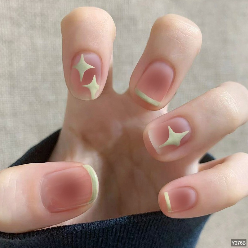 Móng Tay Giả Nail Box Đính Đá Đính Charm Kiểu Dài Màu Hồng Đen ORI ACCESSORIES ZX12 | BigBuy360 - bigbuy360.vn