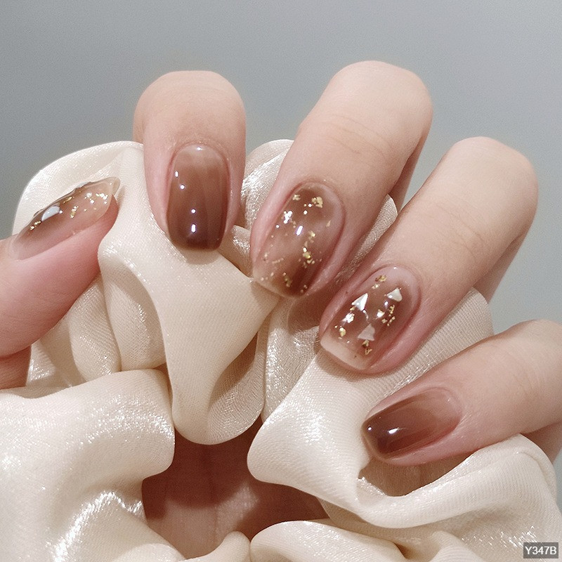 Móng Tay Giả Nail Box Đính Đá Đính Charm Kiểu Dài Màu Hồng Đen ORI ACCESSORIES ZX12 | BigBuy360 - bigbuy360.vn