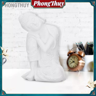 PhongThuy Điêu khắc tượng phật ngủ bằng nhựa tổng hợp Tượng thủ công Trang trí nhà cửa Đồ trang
